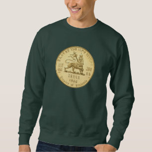 Sweatshirt Lion of Judah Jah Rastafari Rasta Roots Sweater
