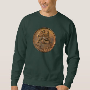 Sweatshirt Lion of Judah Jah Rastafari Rasta Roots Sweater