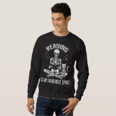 Sweatshirt Lire Est Mon Sport Favori Bookworm Library Cosy (Devant entier)
