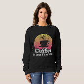 Sweatshirt Lissage du café et de l'acide (Devant entier)