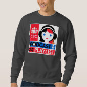 Sweatshirt Liste de diffusion de CBC (Devant)