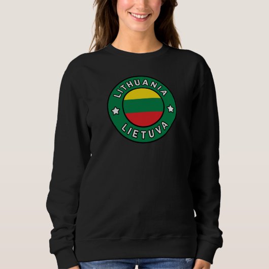 Sweatshirt Lituanie Lietuva (Devant)