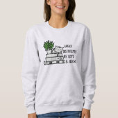 Sweatshirt Livre cadeau Lover | Facilement Distrait Par Chats (Devant)