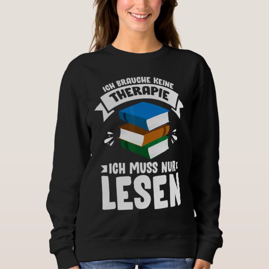 Sweatshirt Livre de lecture (Devant)