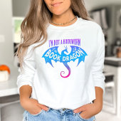 Sweatshirt Livre, Lecteur, Dragon, Lecteur