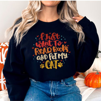 Sweatshirt Livre, Lecture, Bibliothécaire, Livre Lover Cadeau