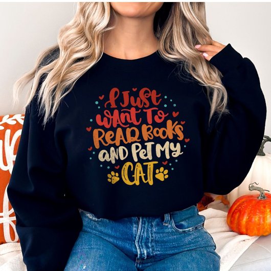 Sweatshirt Livre, Lecture, Bibliothécaire, Livre Lover Cadeau