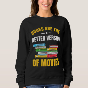 Sweatshirt Livre Lecture Pour Bibliothèque Littérature Roman
