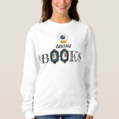 Sweatshirt Livres "Eye" Devour - Lecture Ghosts (Devant)