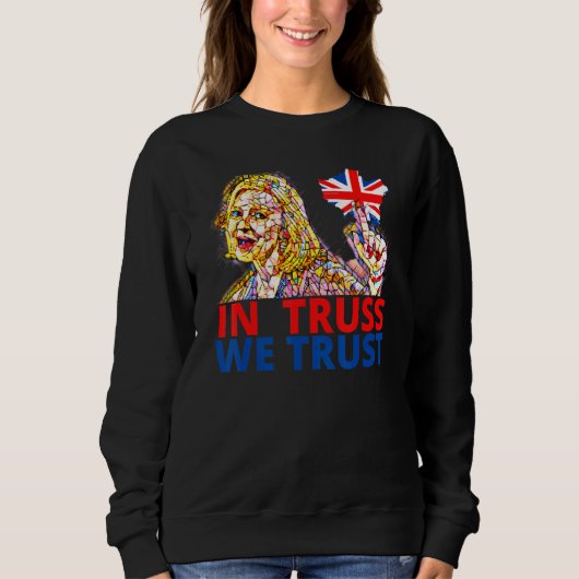 Sweatshirt Liz Truss Richi Sunak British Wealthy Tory member (Devant)