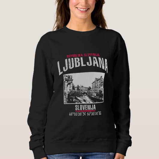 Sweatshirt Ljubljana (Devant)