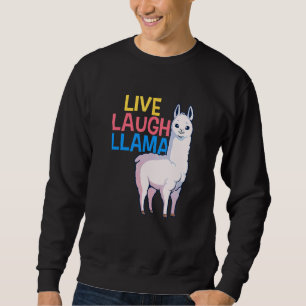 Sweatshirt Llama Alpaca Llamas Enfants Filles Femmes 3
