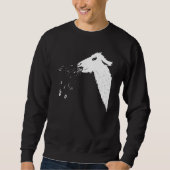 Sweatshirt Llamas Spit Cheeky Spitting Llama (Devant)