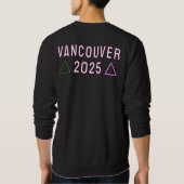 Sweatshirt LNS Vancouver 2025 pour les couleurs sombres (Dos)