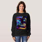 Sweatshirt Lo fi hip hop chillhop chill beats aesthetics  27 (Devant entier)