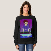 Sweatshirt Lo fi hip hop chillhop chill beats lofi aesthetics (Devant entier)