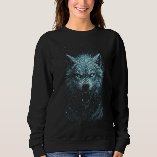 Sweatshirt Lobo de nieve (Devant)