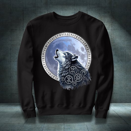 Sweatshirt Lobo de Odín