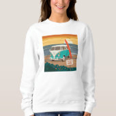 Sweatshirt Locaux uniquement | VW Surf Van (Devant)