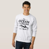 Sweatshirt L'Océan Appelle (Devant entier)