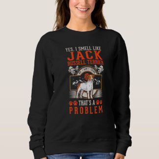 Sweatshirt L'odeur Jack Russell Terrier