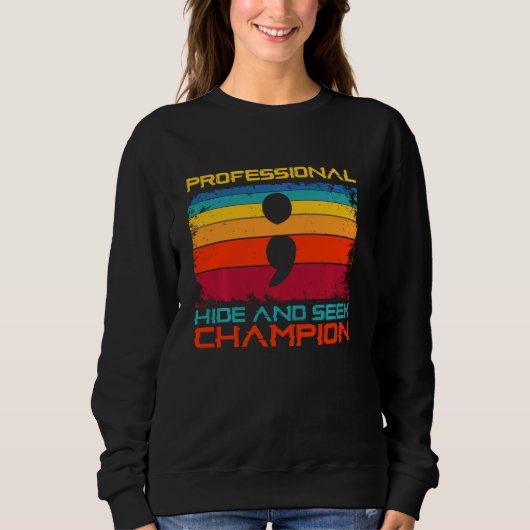 Sweatshirt Logiciel Professionnel Cacher Et Rechercher Le Cod (Devant)