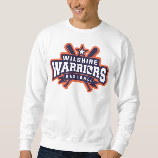 Sweatshirt Logo de la Ligue de baseball Wilshire Warriors (Devant)