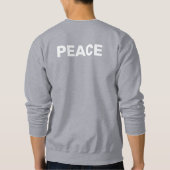 Sweatshirt Logo de la PAIX gris (Dos)