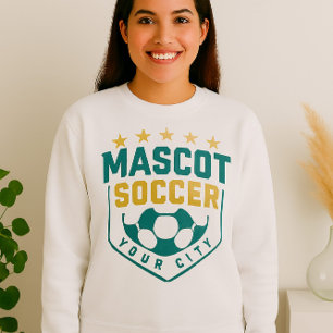 Sweatshirt Logo de l'équipe de football personnalisée - Desig