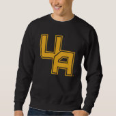 Sweatshirt Logo de l'Université d'Albany Initials (Devant)