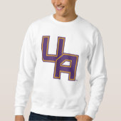 Sweatshirt Logo de l'Université d'Albany Initials (Devant)