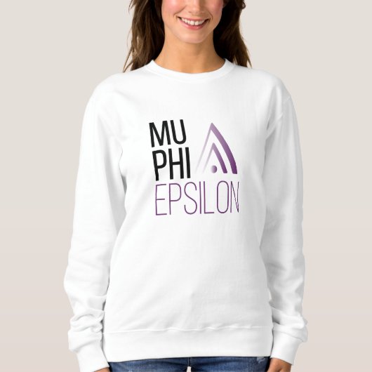 Sweatshirt Logo de Mu Phi Epsilon (Devant)
