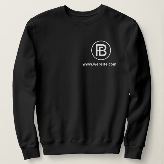 Sweatshirt Logo de vente aux petites entreprises (Design devant)