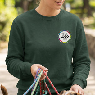 Sweatshirt Logo d'entreprise personnalisé   Dames subtilement