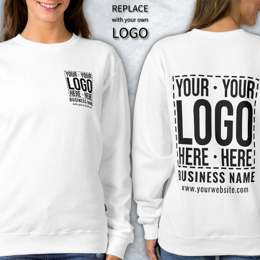 Sweatshirt Logo d'entreprise personnalisé Entreprise Cool mod