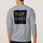 Sweatshirt Logo d'entreprise professionnelle moderne (Dos)