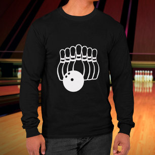 Sweatshirt Logo d'équipe de bowling à dix quilles