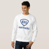 Sweatshirt Logo Eastern Illinois Panthers Shield & Wordmark (Devant entier)