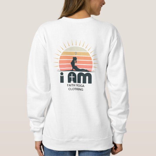 Sweatshirt Logo I AM Lever du Soleil (Dos)