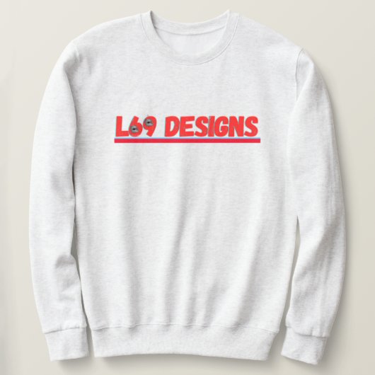 sweatshirt "LOGO L69 designs" (Design devant)