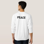 Sweatshirt Logo PEACE (Dos entier)