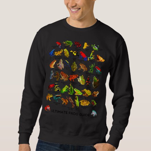 Sweatshirt Loin Guide Ultimate Frog Frog Funky Frog Lover Fro (Devant)