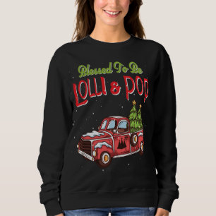 Sweatshirt Lolli Et Pop Christmas Pajama Grand-Parents Grand-