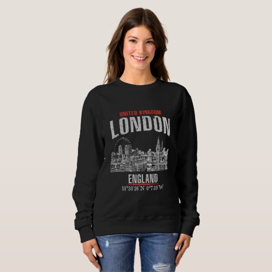 Sweatshirt Londres (Devant entier)