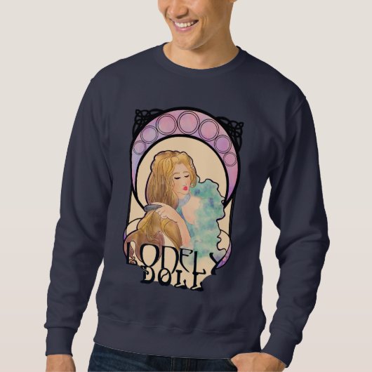 Sweatshirt Lonely Doll Art Nouveau Signature Look (Devant)