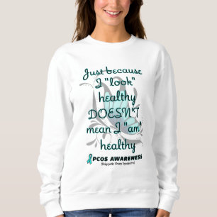 Sweatshirt "Look" sain/papillon...PCOS