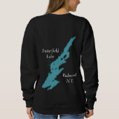 Sweatshirt Loon Family Butterfield Lake (Dos)