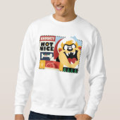 Sweatshirt LOONEY TUNES™ TAZ™ Naughty Not Nice (Devant)
