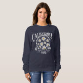Sweatshirt Los Angeles California Floral Graphic (Devant entier)