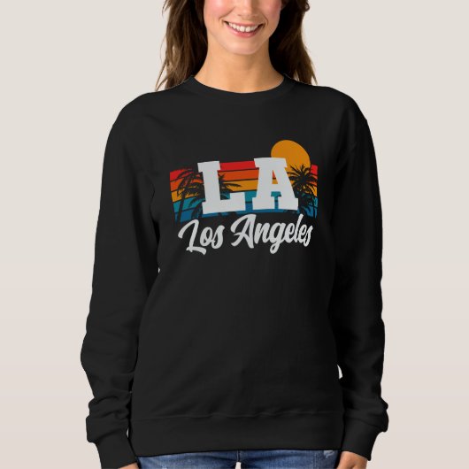 Sweatshirt Los Angeles LA California  4 (Devant)